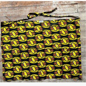 AFRICAN Print APRON with 2 Pockets CSAO Paris UNISEX